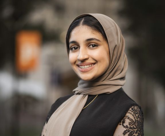 sociology student Rahila Shah