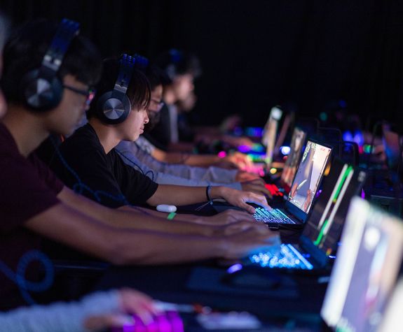 Esports program students