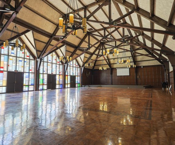 interior of raymond great hall