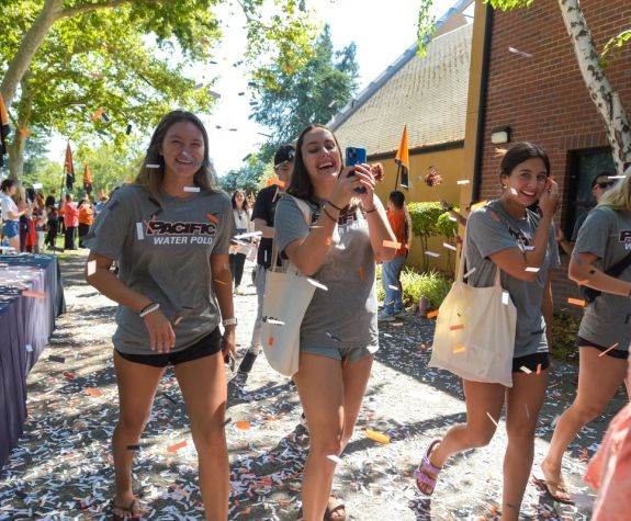 Students at Convocation