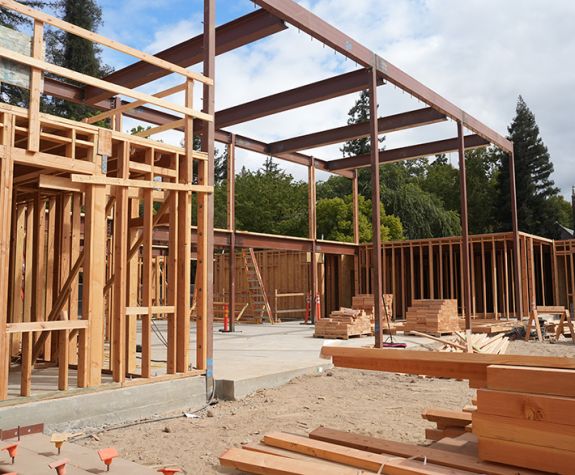construction on southwest hall