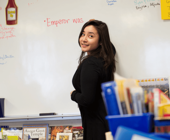 student teacher