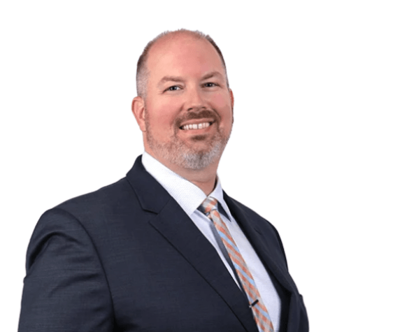 A portrait of a man in a suit