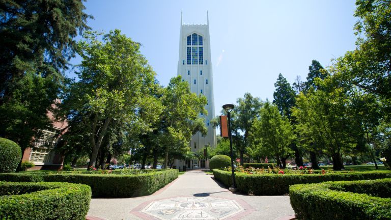 Burns Tower at University of the Pacific