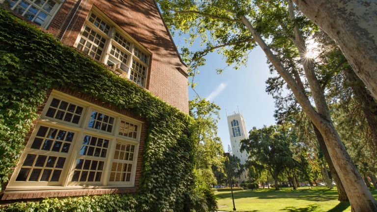Burns Tower at University of the Pacific