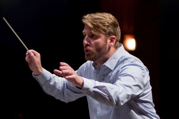 Choir director Brett Epperson