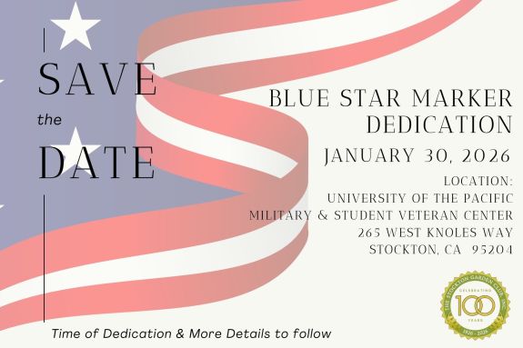 Blue Star Marker Dedication 