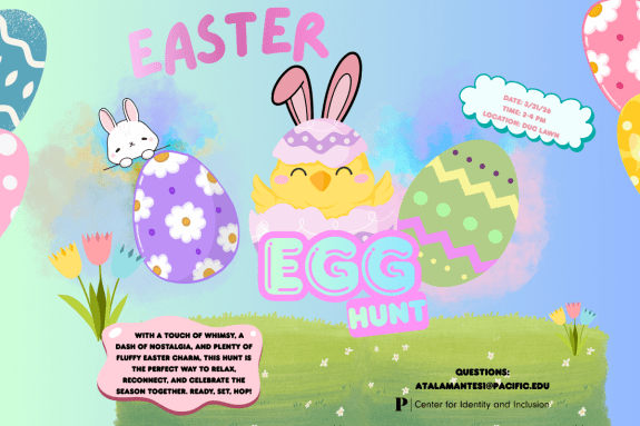 Easter Egg Hunt for all students and staff