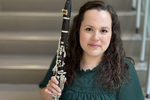 Clarinetist Brooke Miller