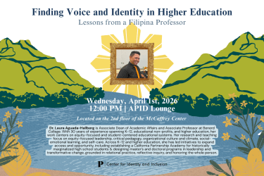 Finding Voice & Identity in Higher Education: Lessons from a Filipina Professor