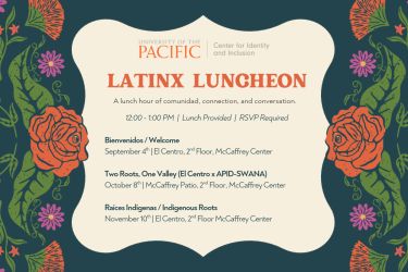 September 4, 2026 | 12-1 pm | El Centro, 2nd Floor, McCaffrey Center - Bienvenidos!