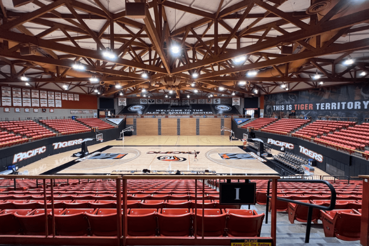 interior of spanos center