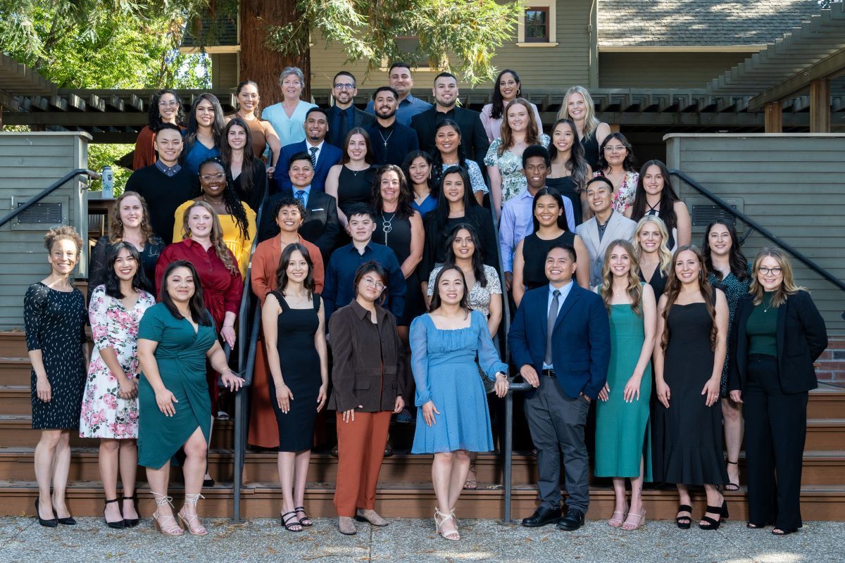 A group of OT students