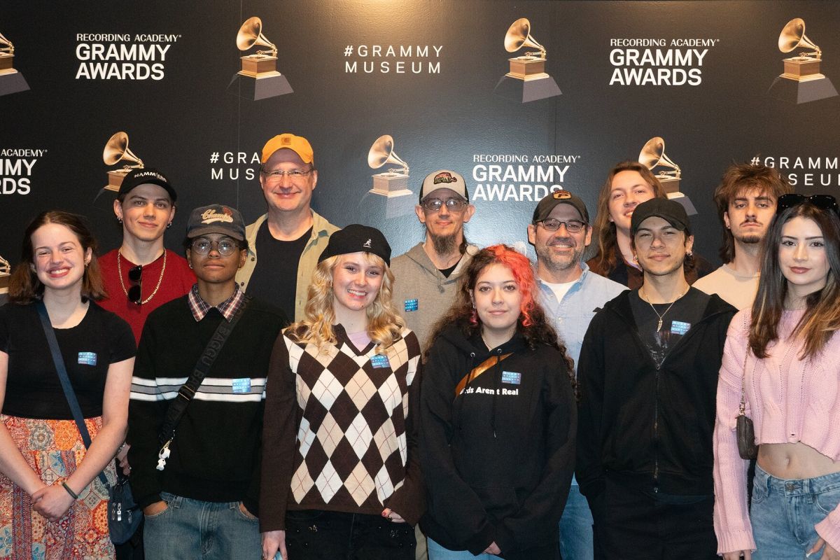 Music industry studies seniors at the 2026 Grammy Awards week in Los Angeles