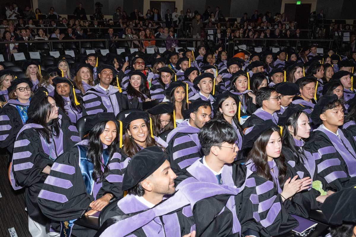 students at commencement 2026