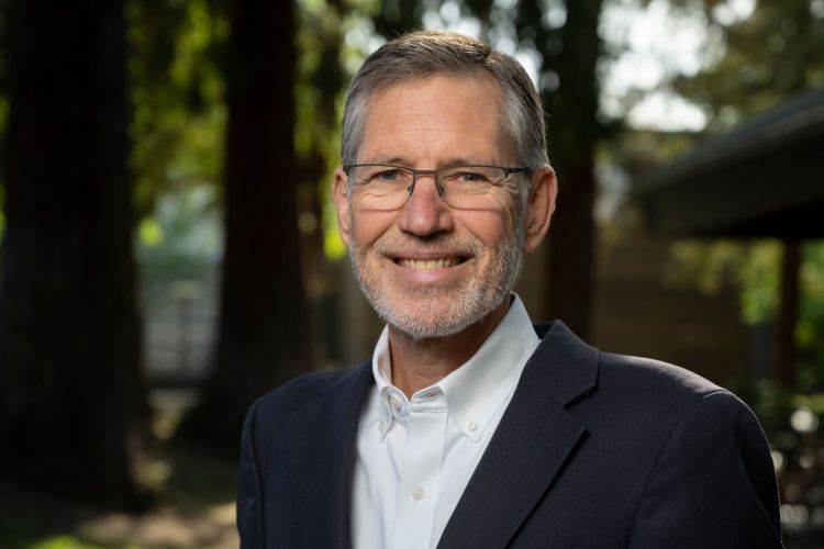 A portrait of James Mayer