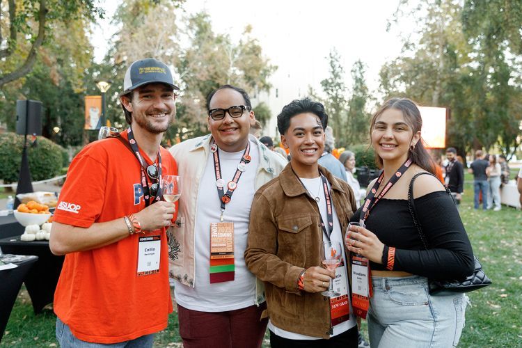 Young alumni at Taste of Pacific.
