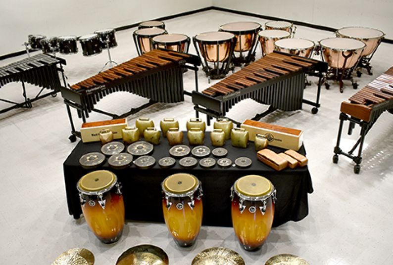 One of the generous gifts received in 2019-20 allowed the Conservatory to purchase more than 400 instruments which will improve Pacific music students experience for decades to come.