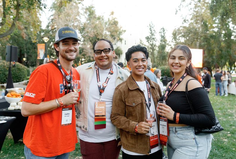 Young Alumni at Homecoming 2025