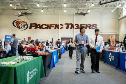 Students at Career Expo