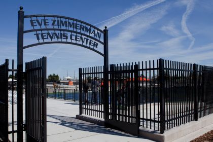 The gates of Eve Zimmerman.