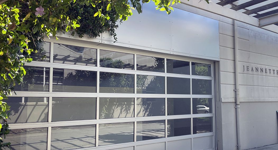 Exterior gallery door