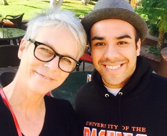 Pacific alumni Jamie Lee Curtis and Jorge Ramirez-Martinez