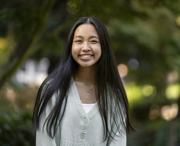 Public Health and Community Wellness major Caitlyn Truong