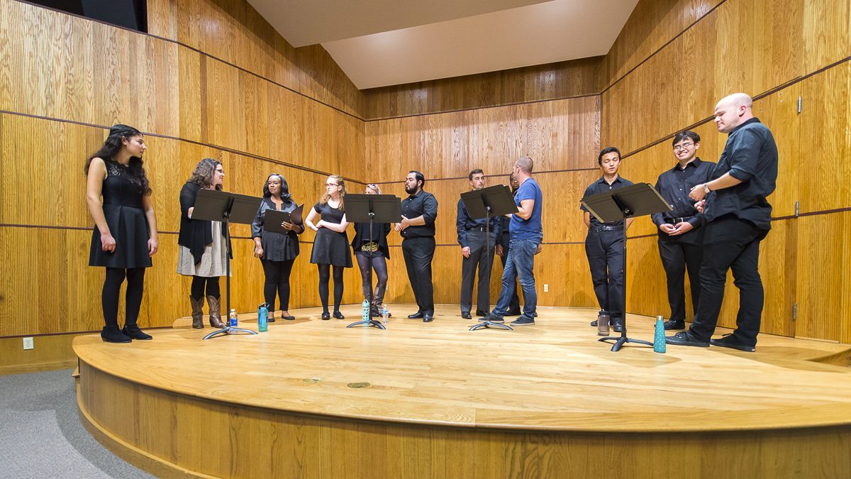 Recital Hall inside