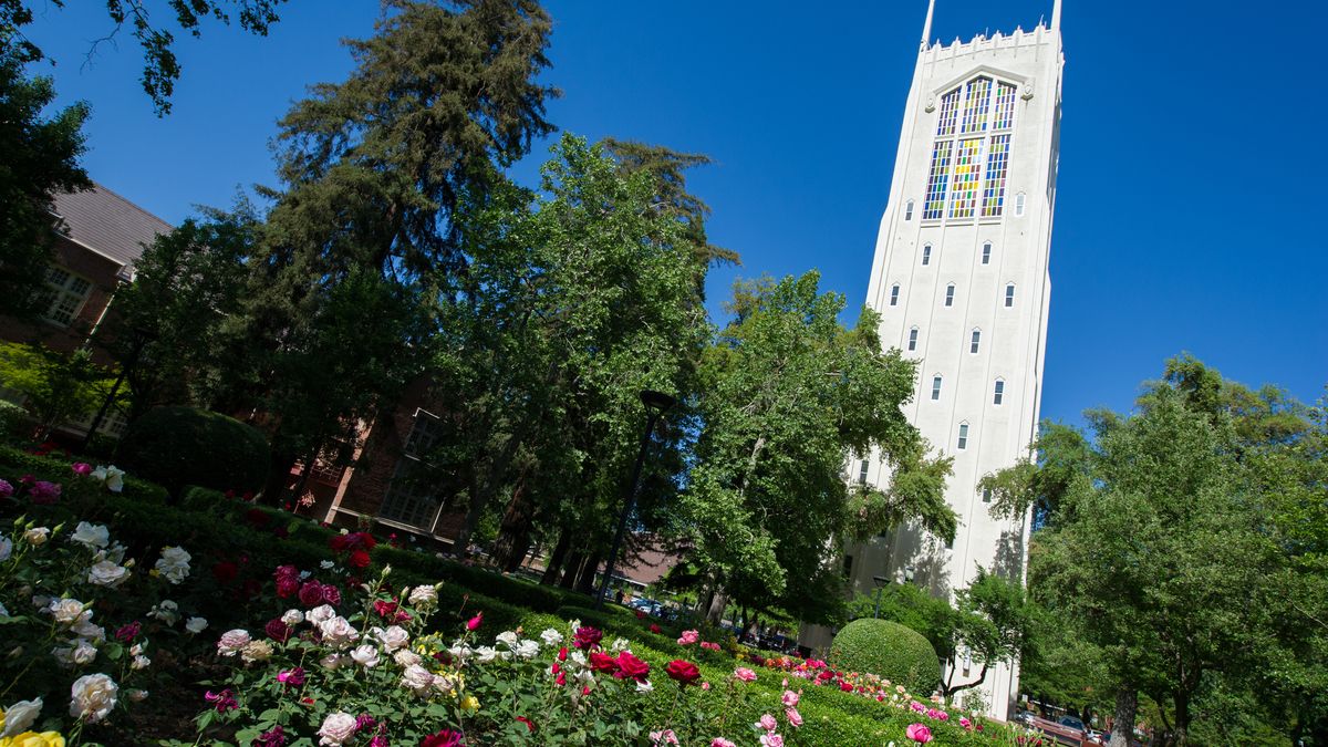 Burns Tower at University of the Pacific