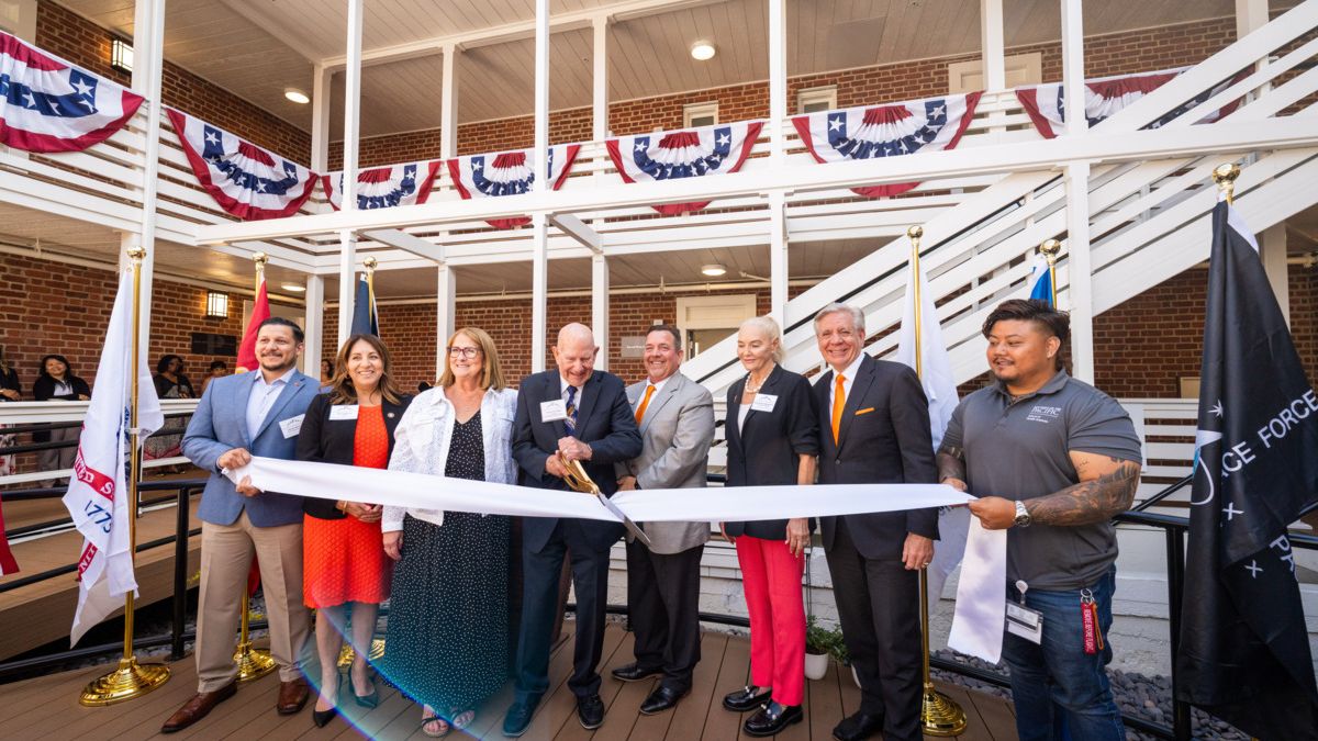 Ribbon Cutting at Manor Hall